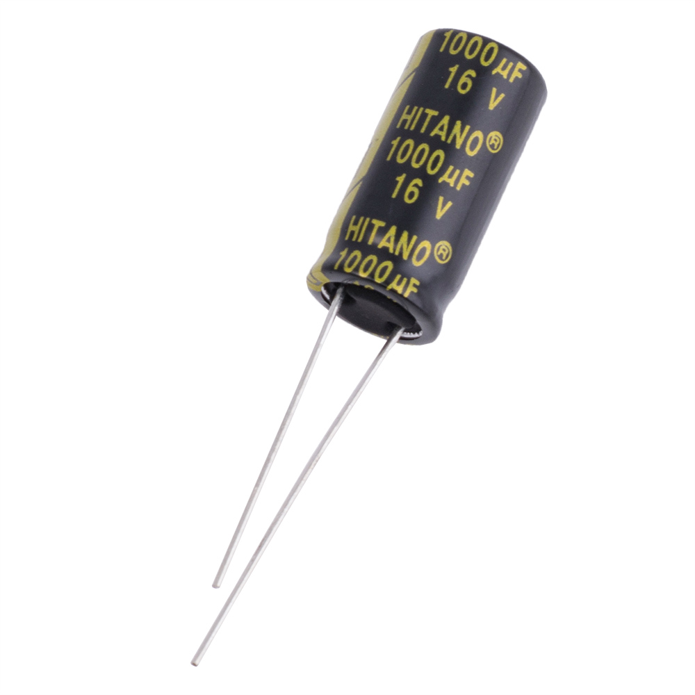 1000uF 16V EXR 10x21mm (low imp.) (EXR102M16B-Hitano) (електролітичний конденсатор низькоімпедансний)